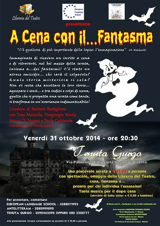 Cena con delitto - Halloween 2014